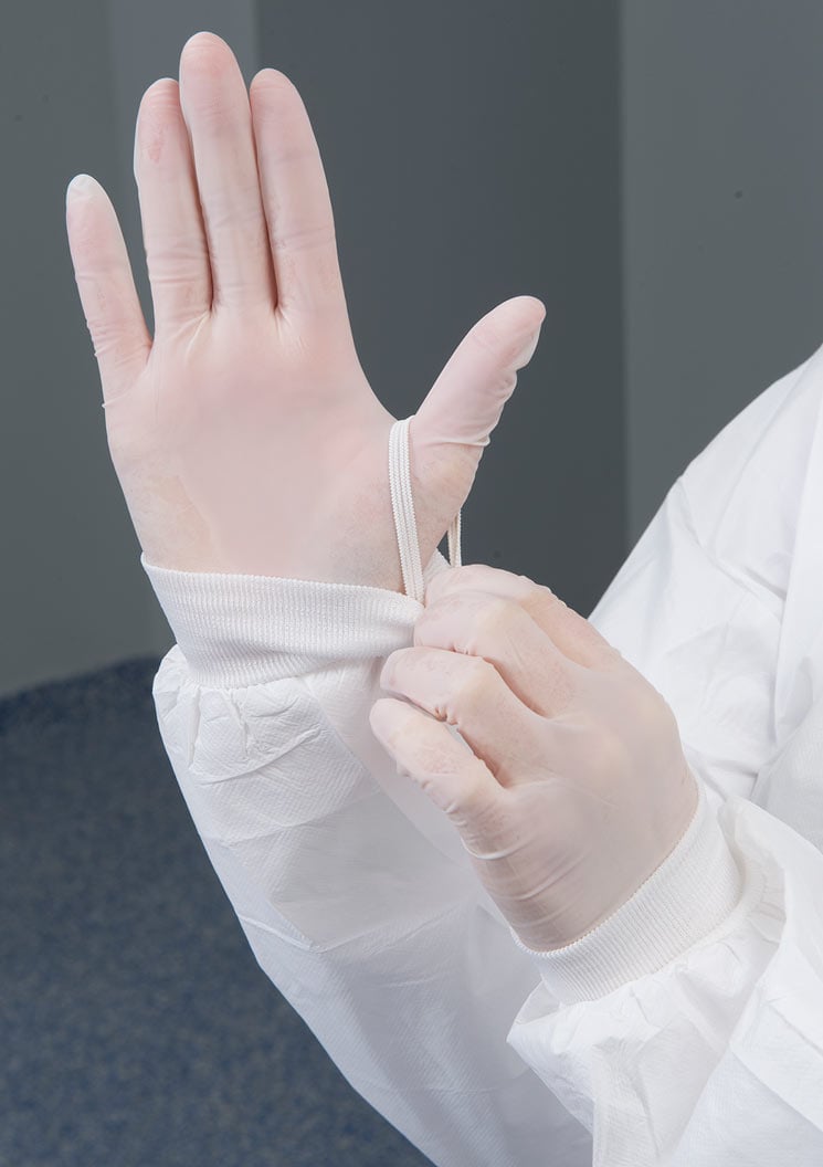 Sterile nitrile 2024 surgical gloves